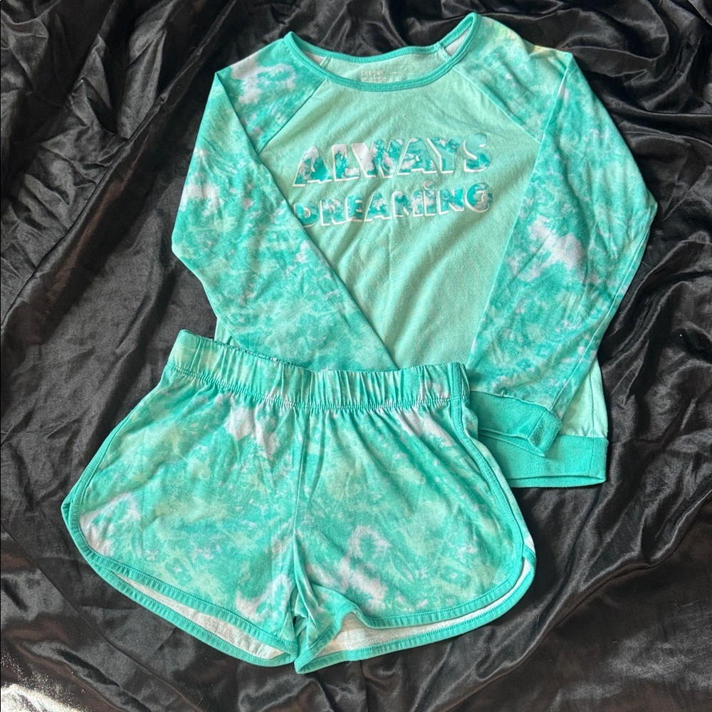 Cat & Jack Kids Pajama Set - Teal